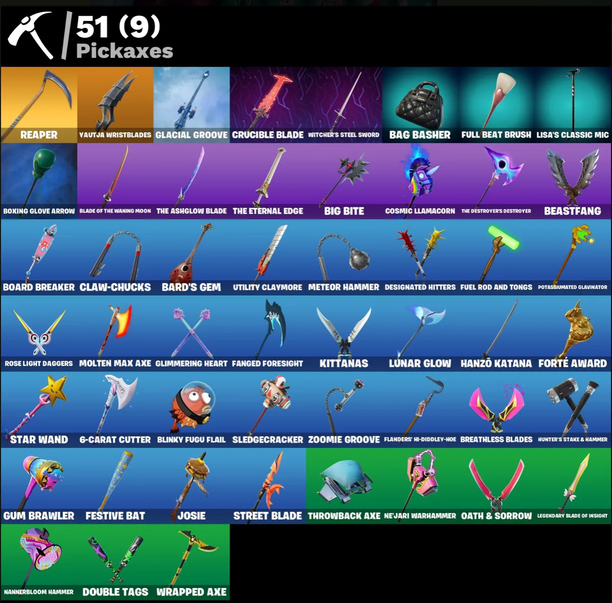 FN • Galaxia • CHANGE MAIL 💎 43 skins (16 paid) • Full access • Warranty